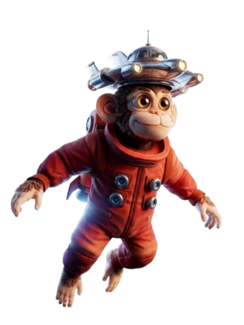 Floating Monkey